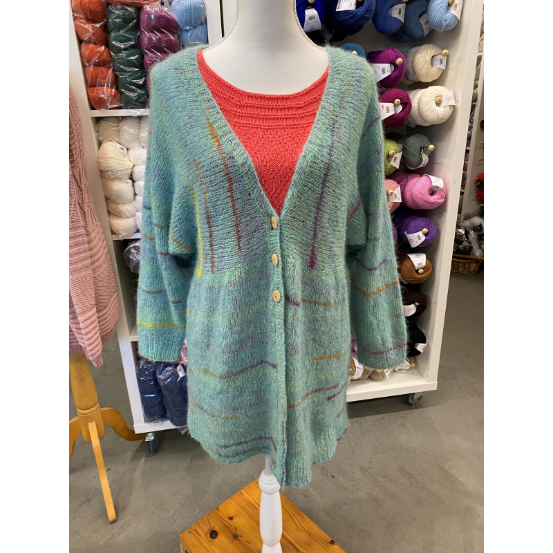 CIKORIE Cardigan i NELLIE by PERMIN